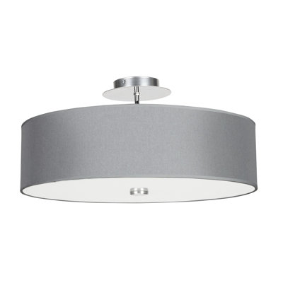 Erdmute 3-Lights 50 cm Semi Flush Mount