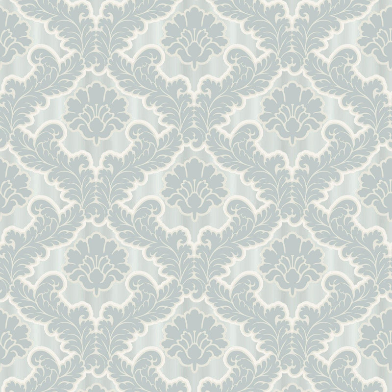 Drawing Room Leaf - Wallpaper, Sage Green, Peel & Stick