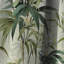 Motif de bambou tropical Zen III - rideau floral - rideau occultant floral - 1 panneau-107546063