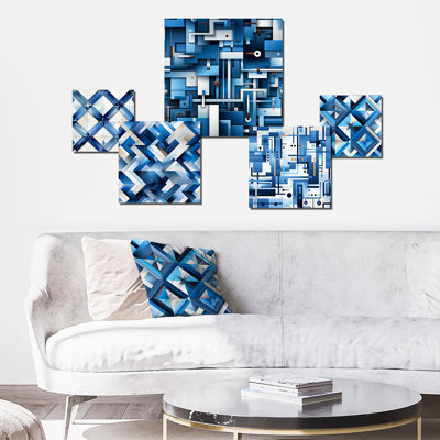 Crol - Geometric Wall Art Set Of 5