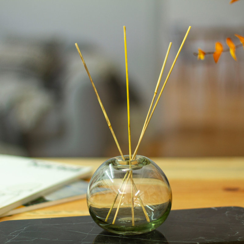 Novica Handmade Essential Sphere Glass Incense Diffuser