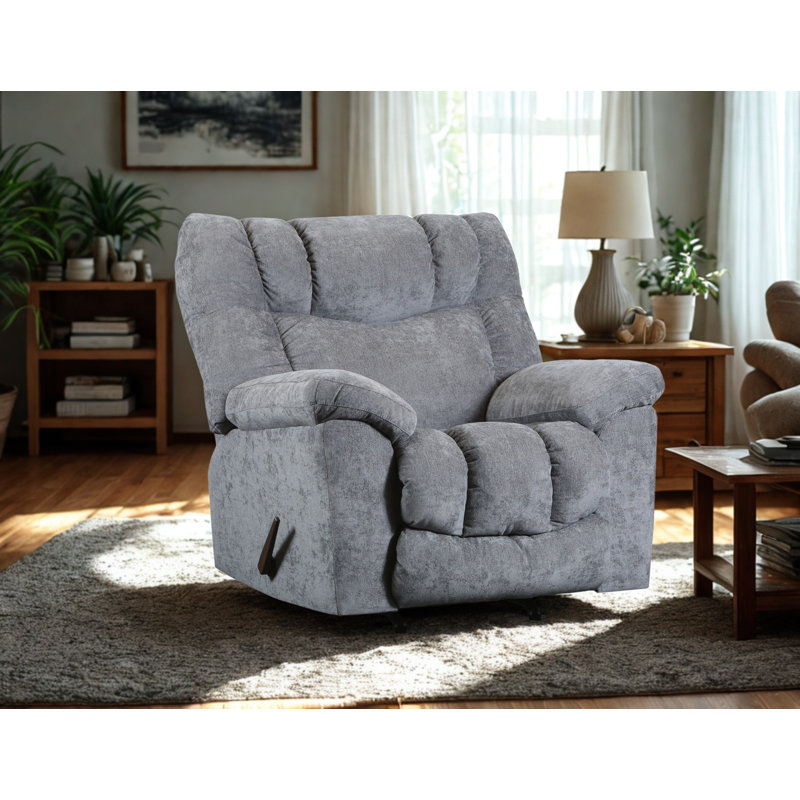 Clay Rocker Recliner, Dark Gray