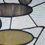 Panneau de vitrail 18 "H Namaste Stones