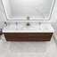 84'' Double Bathroom Vanity with Acrylic Top-1505240175