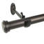 Tringle à rideaux simple réglable en métal Lincoln-33350185-33350187