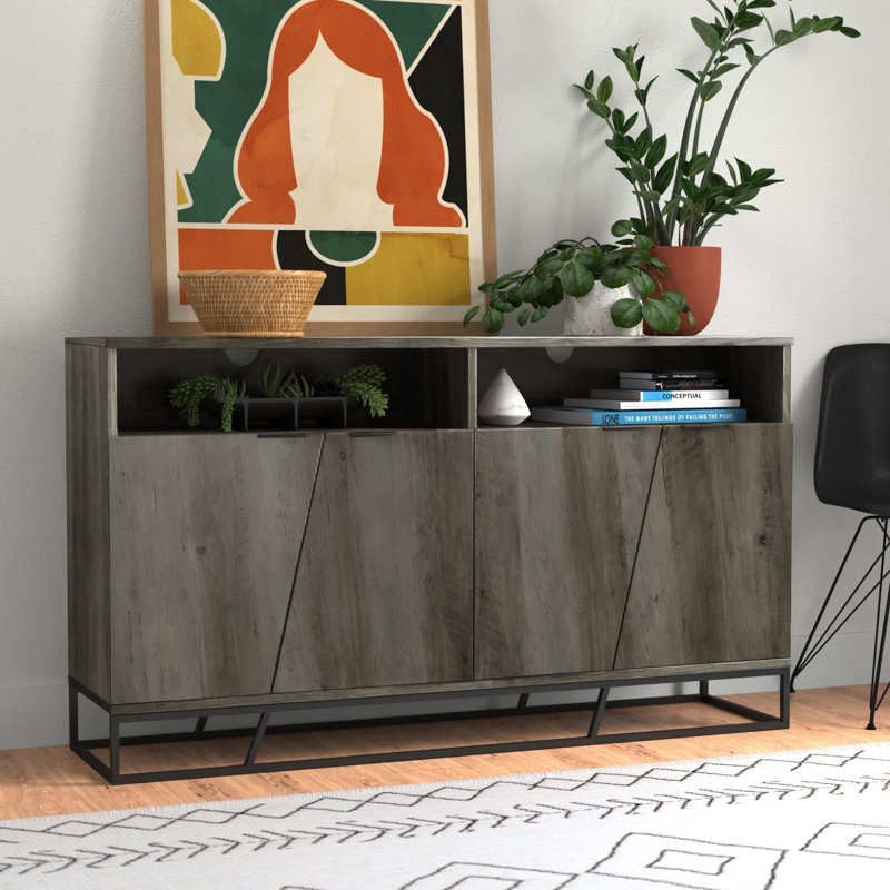 Buffet de 58 po Warwickshire, Gris délavé