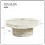 Tables basses 31,69 pouces Faux MARS