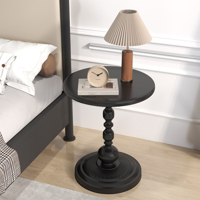 Pedestal Single, Black