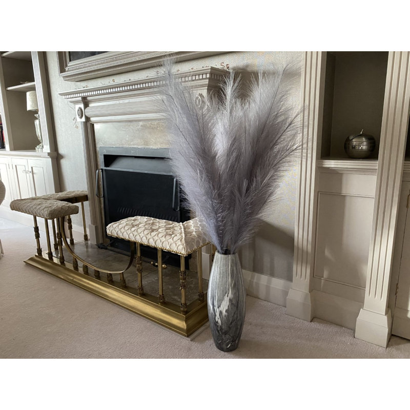 Fabric Pampas Grass Arrangement