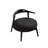 Slavica Upholstered Side Chair high-density reflex foam Fabric+Birch Wood for living room, bedroom, or study-2089220803