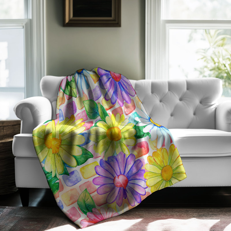 Brick Design - 1 Piece Premium Blanket, Queen