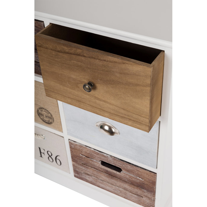 Meece 70cm W 6 - Drawer Chest of Drawers