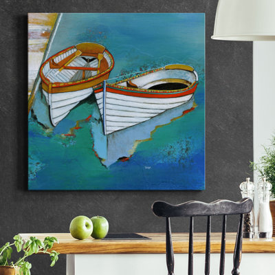 " Rowboat Reflection "