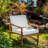 Solid Wood Lounge Accent Chair with Cushion (Set of 2)