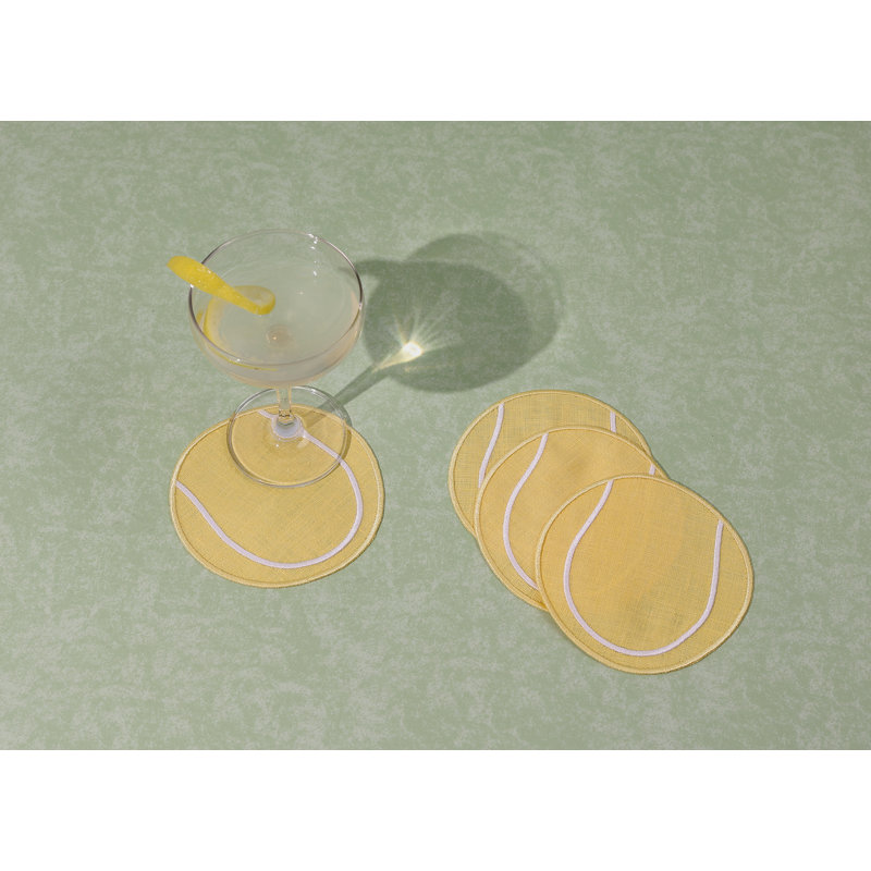 Tennis Ball Cocktail Napkins
