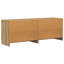 66 cm W Bedside Table-368132955