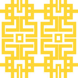 The Blush Label Aztec 10' L x 24" W Wallpaper Roll