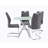 Square Frosted Tempered Glass Table