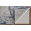 Tapis aquarelle abstrait Corben, ivoire / bleu foncé / gris, 7 pi 10 po x 9 pi 6 po-9974218