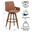 Modern Swivel Bar Stool-75124293-75124345