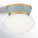 Misty Single Light Flush Mount