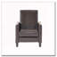 Fauteuil inclinable rembourré 27,5 po avec pieds en hêtre massif-1742486406-1742486409