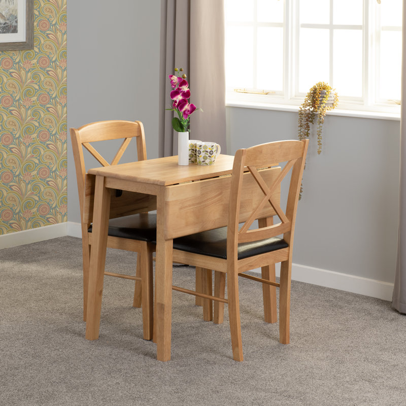 Jaeden Extendable Dining Set with 2 Chairs