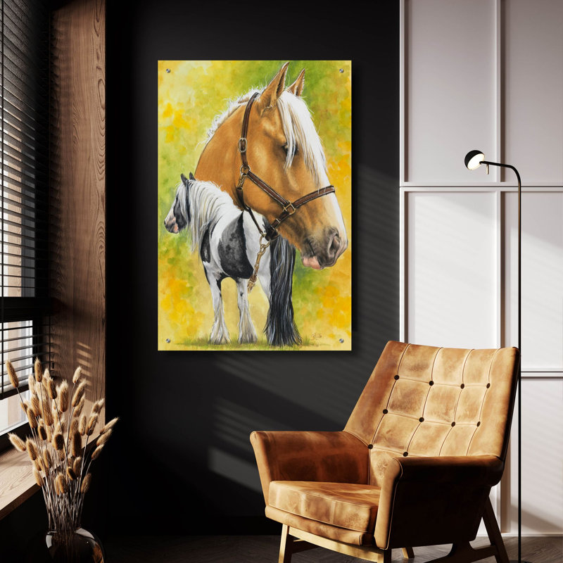 «Irish Cob» par Barbara Keith - impression non encadrée, H 36 po x l 24 po x P 0,2 po