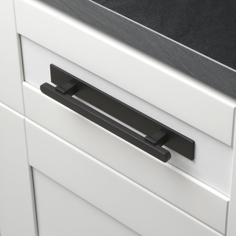 Bar pull 10 8342-128, Matte Black