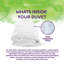Linens Limited Allergy Fresh Duvet, Made in the UK, All Year Round Quilt, Soft and Comfy, Anti Allergy Hollowfibre, Machine Washable - Double - 10.5 Tog