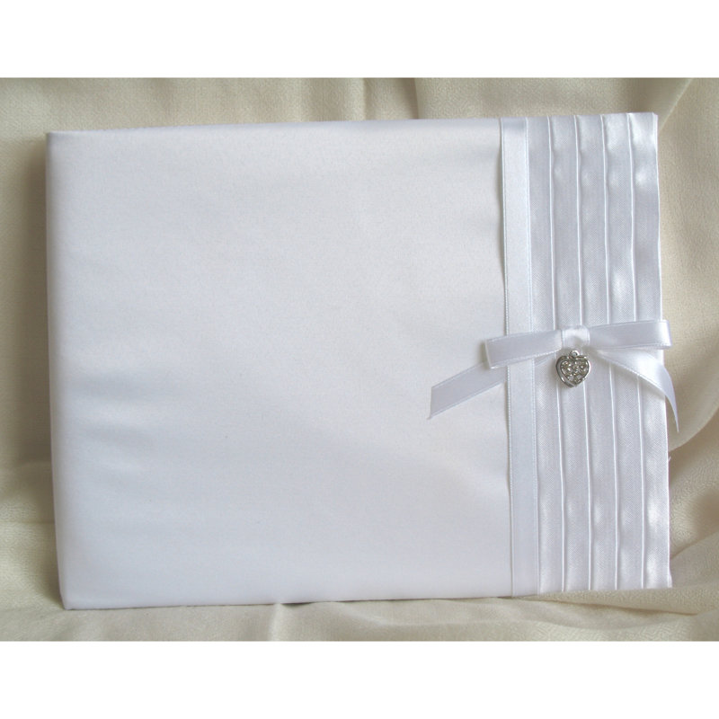 Livre d’or plis, Blanc