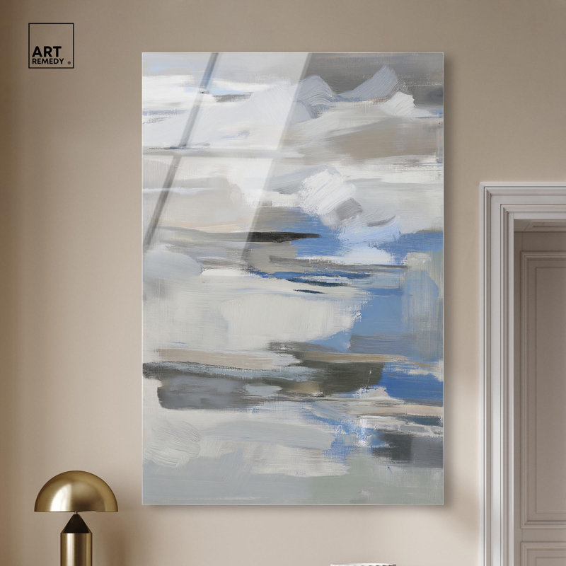 "Impastoed Atmosphere II", impression murale sur toile par Art Remedy, 54" H x 36" W