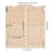 Solid Wood Café/Saloon Doors-101829276-101829278