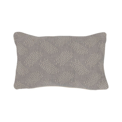  Woven Cotton Jacquard Lumbar Pillow