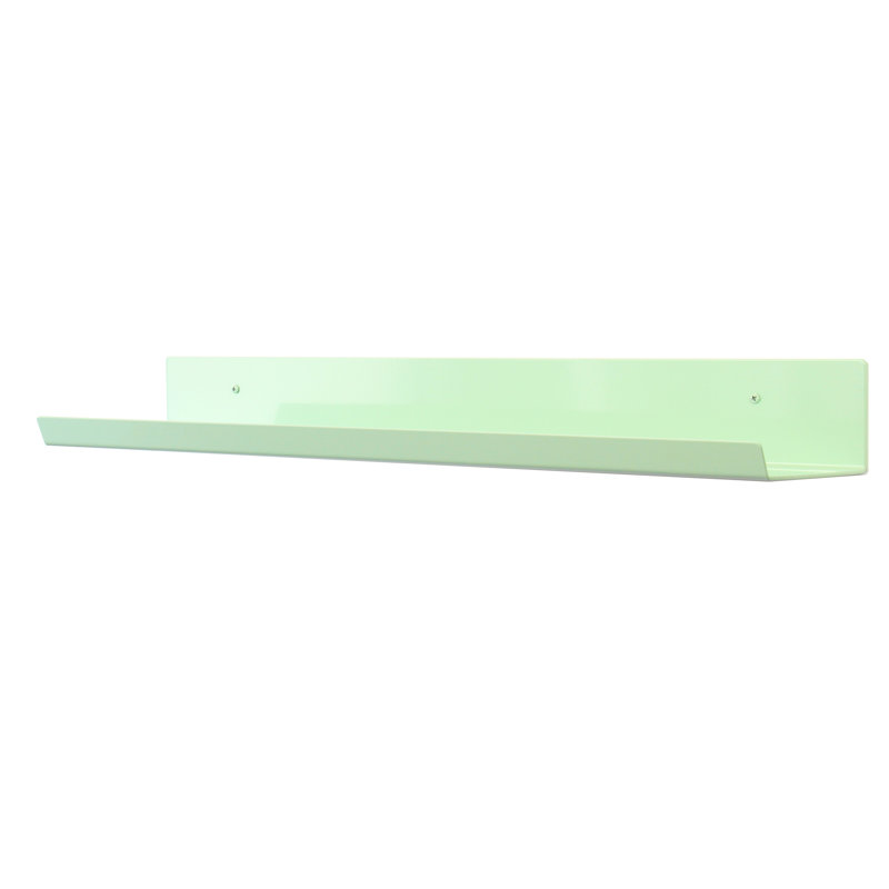 Metal Floating Shelf, 3" H x 24" W x 5.37" D, Mint