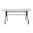 Resin Multipurpose Flip Training Table With Locking Casters For Home And Office, 5 Feet