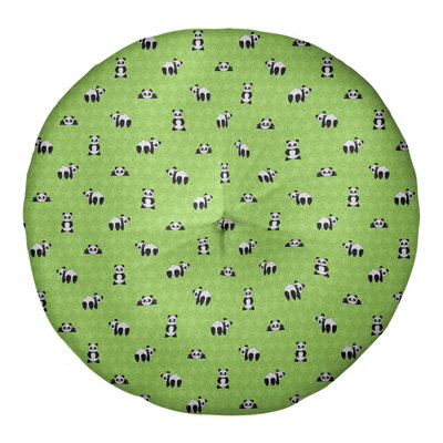 Coussin de plancher panda Katelyn  Elizabeth