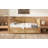 Traditional Style Rattan Twin Size Daybed With 2 Drawers For Limited Space, Guest Room, No Box Spring Needed