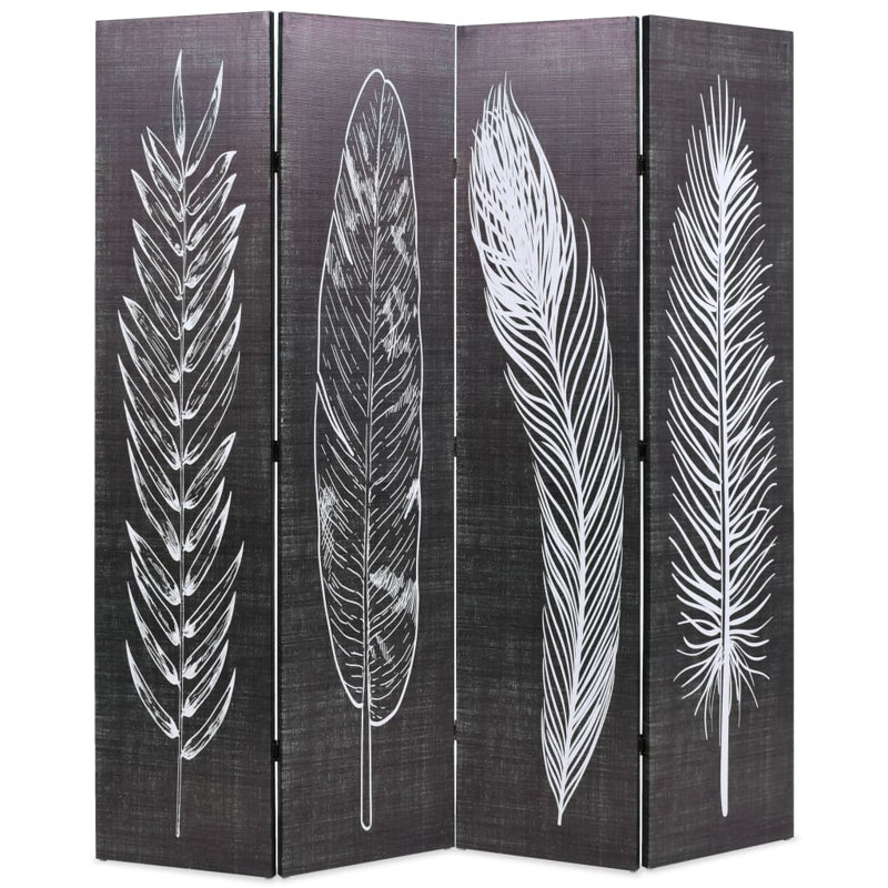 Herrera 170cm H 6 - Panel Folding Room Divider, 170cm H x 160cm W