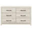 Commode double 6 tiroirs Kalayiah