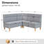 Upholstered Bench with Flip Top-1591782489