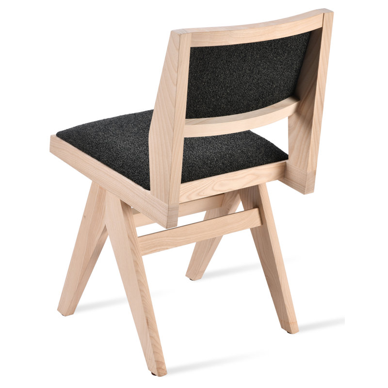 Chaise d'appoint Pierre J, Gris foncé