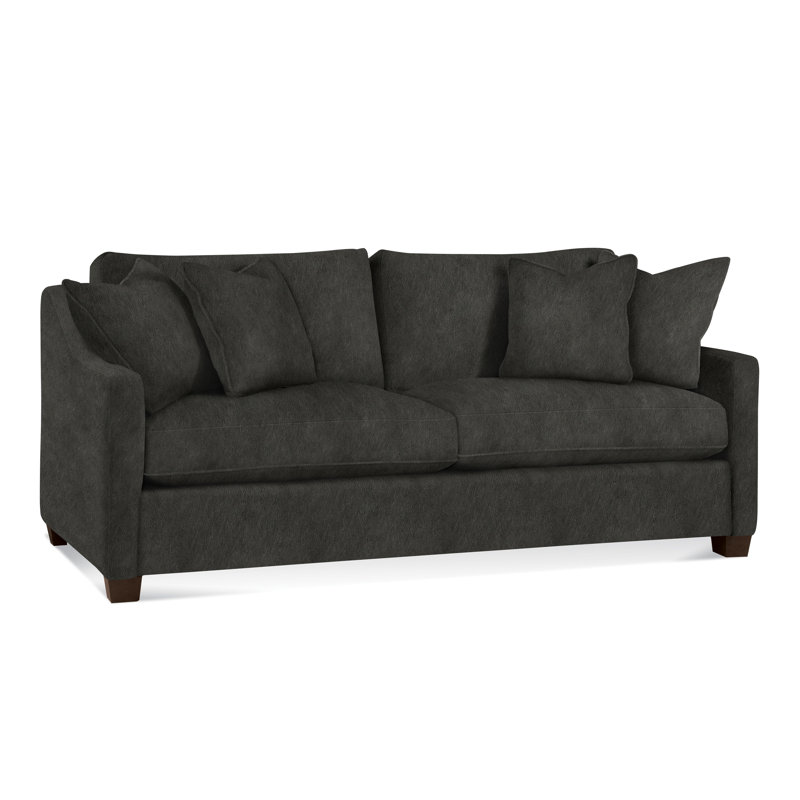 Oliver Sofa, Brown Geometric, 0456-33, Java