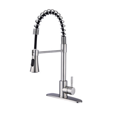 Commercial Kitchen Sink Faucet With Deck Plate