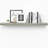 Miami 36" W x 8" D Floating Shelf with Invisible Wall Mount Bracket-64560682