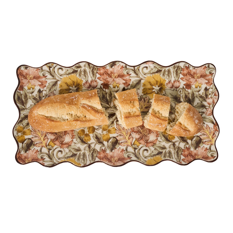 Puro 16" Hostess Tray - Amber