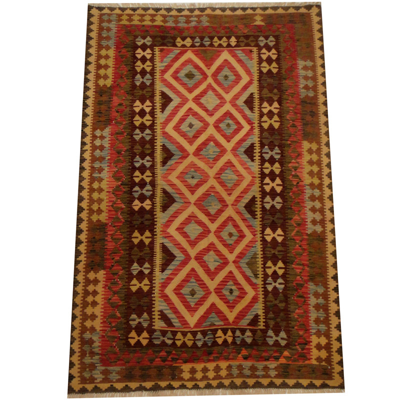 Azpeitia Wool Southwestern Indoor Rug