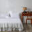 Cotton Ruffled Bed Skirt with Tailored Drop-135114332-135114333