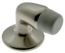 Gooseneck Solid Brass Floor Mount Stop