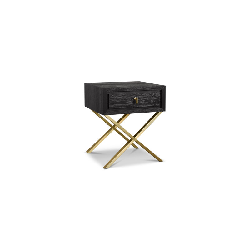 Hamund Cross Legs End Table